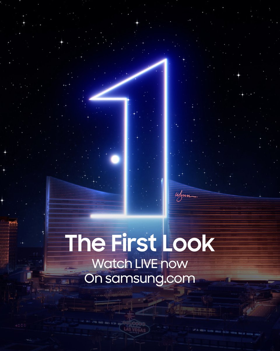 SamsungPakistan's tweet photo. Repost with #SamsungFirstLook and win a powerbank 

Register now: 
https://t.co/GF296jKXHG 

#CES2026 #SamsungPakistan https://t.co/Ch8g35JWZu