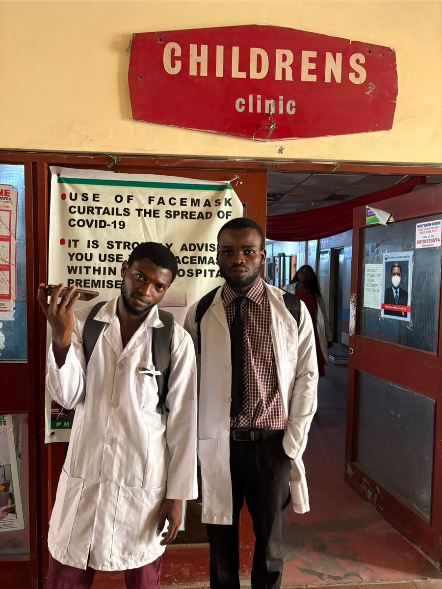 omo_Akinbile's tweet image. Extremely excited to be resuming my favorite posting today, Paediatrics.