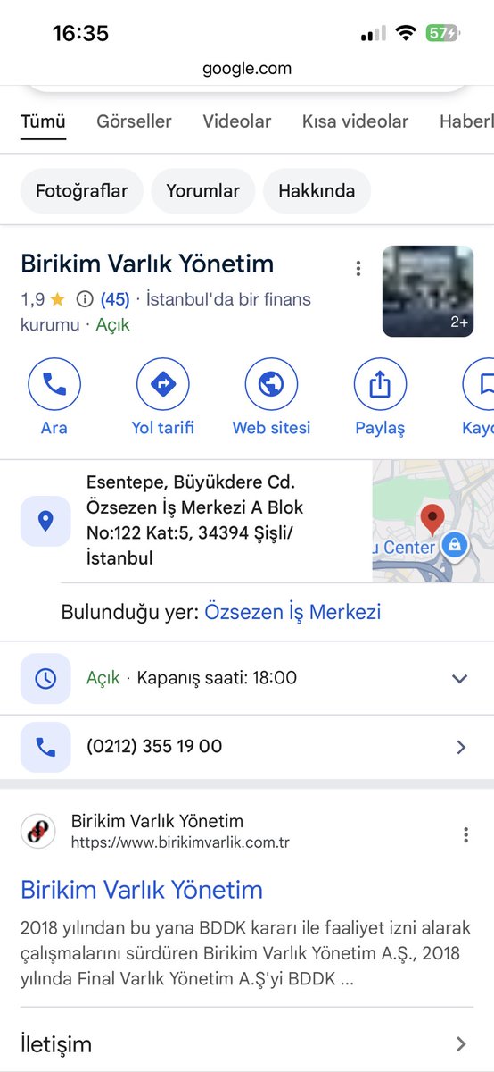 Arkadaşlar böyle bir şirket arıyor sizi Anne Baba adınızı isteyip sizin borcunuzun olduğunu iddaa edip sizden para istiyorlar bir kez değil bir kaç kez aradılar lütfen biri bu şirkete dur desin. <a href="/BTKgovtr/">BTK</a> <a href="/BDDKResmi/">Bankacılık Düzenleme ve Denetleme Kurumu (BDDK)</a> <a href="/tc_cimer/">Cimer</a> <a href="/TC_istanbul/">TC İstanbul Valiliği</a> <a href="/ticaret/">T.C. Ticaret Bakanlığı</a> <a href="/adalet_bakanlik/">T.C. Adalet Bakanlığı</a>  <a href="/borsaistanbul/">Borsa İstanbul</a>