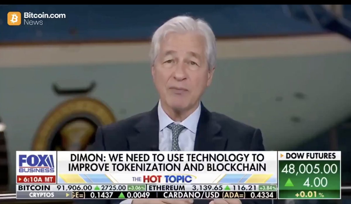 In 2020, I asked Jamie Dimon in Davos when he’d support crypto.
He smiled.
Years later, crypto went from “Ponzi” to “innovation.”
👇 Only funny answers allowed 👇
👇 Best answer wins 1,000 $BORG
⏰ 48h
🔁 RT + reply to enter