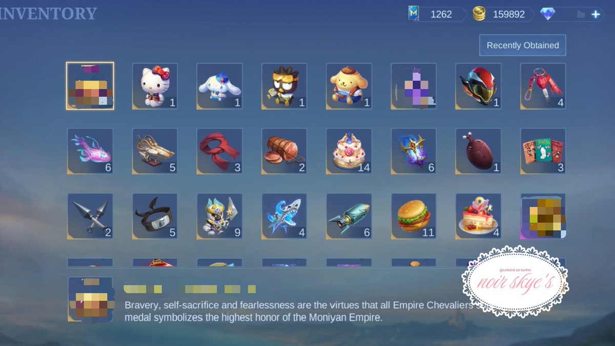 celloiist's tweet photo. Ada yang mau take charisma ini? 500p/each #zonauang #zonajajan #mlbb https://t.co/sr9MiVSwj3