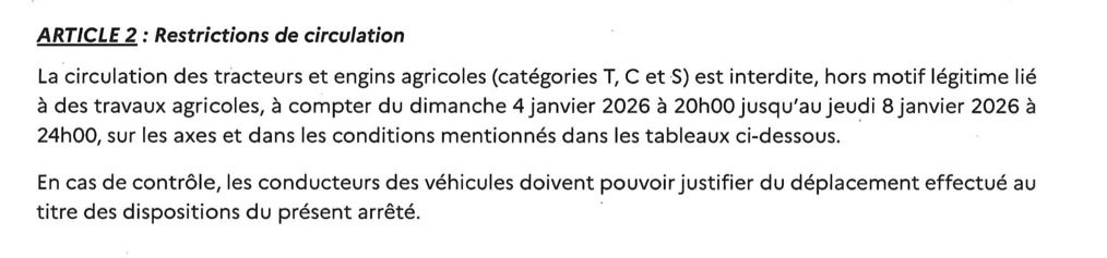 bloquonstout's tweet image. 🚨🚜 SCANDALE EN COURS !

Hier soir, en catimini, plusieurs préfets ont signé des arrêtés visant à interdire les manifestations agricoles avec des tracteurs sur les routes.

C’est une tentative claire de museler la colère paysanne par la répression administrative.

Quand il n’y a…