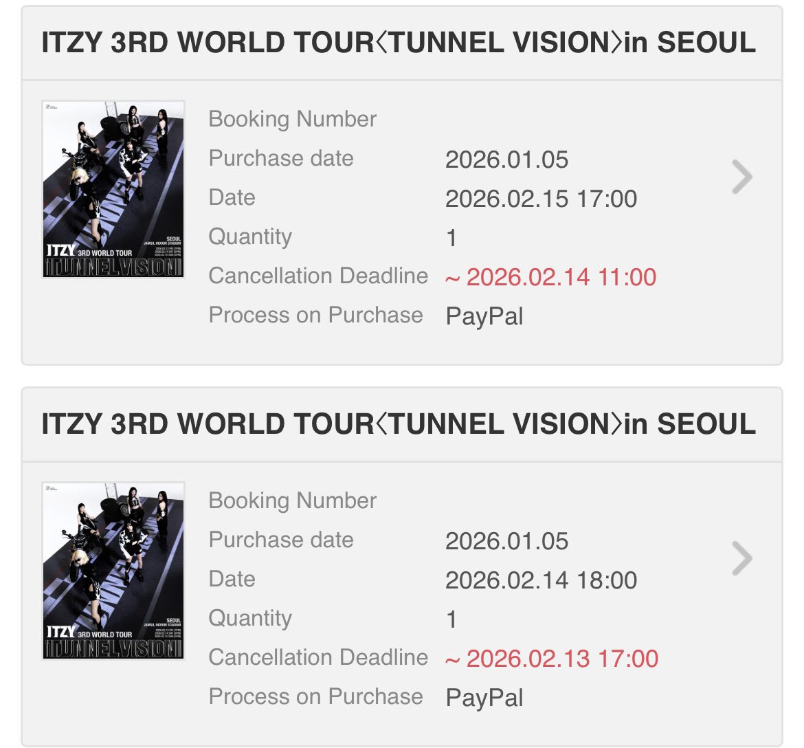 やっと念願の念願のソウルコン😭😭✨
人生で1回はソウルコンに行きたいってずっとずっーーと思ってたから嬉しい🫶🏻💞社会人になる前に願い叶えられてよかった🙌🏻🤍