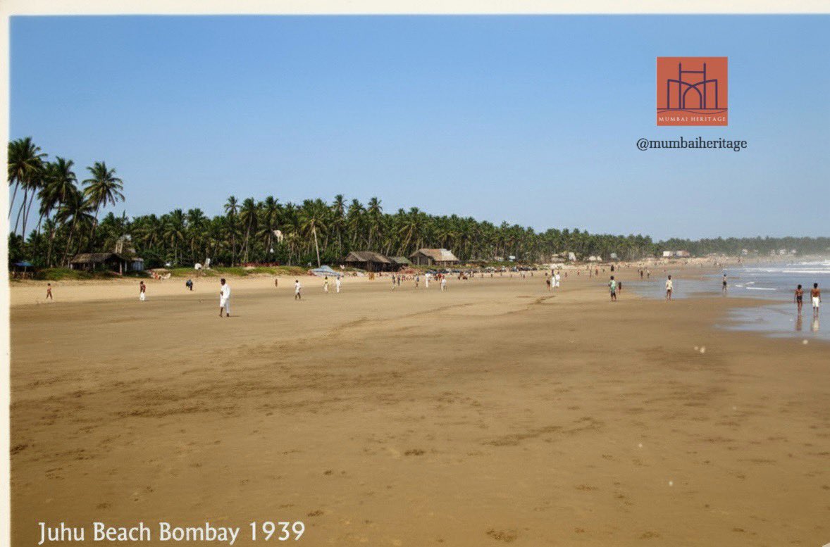 mumbaiheritage's tweet image. Juhu Beach, Mumbai, 1939.
Restored from damaged black-and-white photographs
#OldMumbai