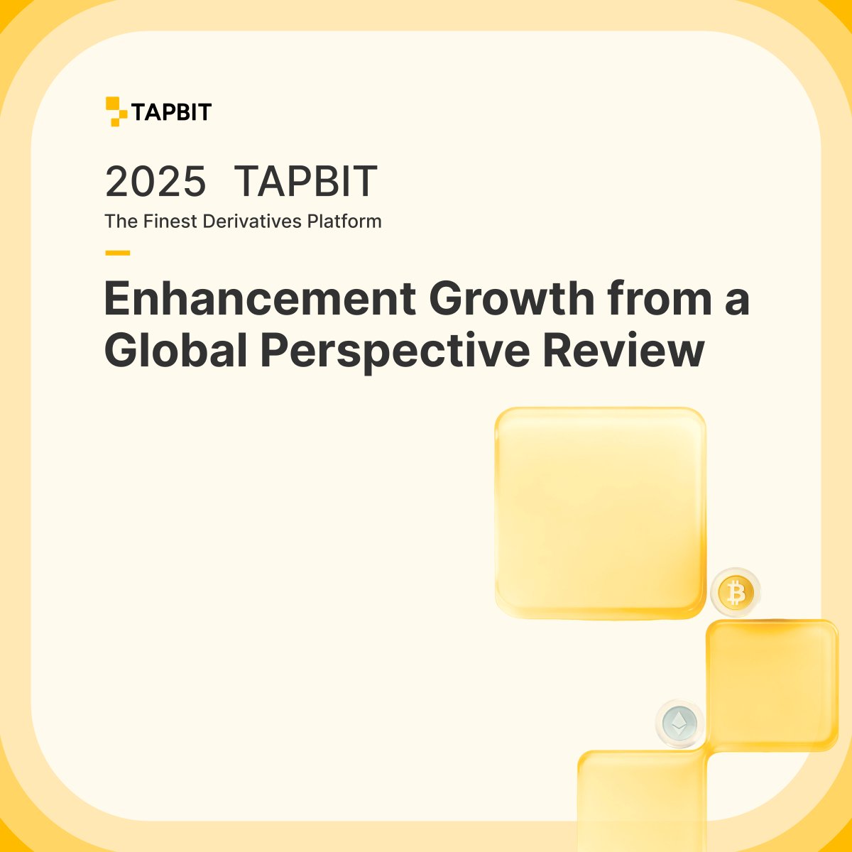 Tapbitglobal's tweet image. Tapbit 2025 Highlights Are Live!

$4.2T trading volume · 12M+ users · 190+ regions
+184.3% revenue growth with zero security incidents.

Built through innovation, growth, and trust.
Here’s to a stronger 2026. ✨
1/

#Tapbit #Crypto #Web3