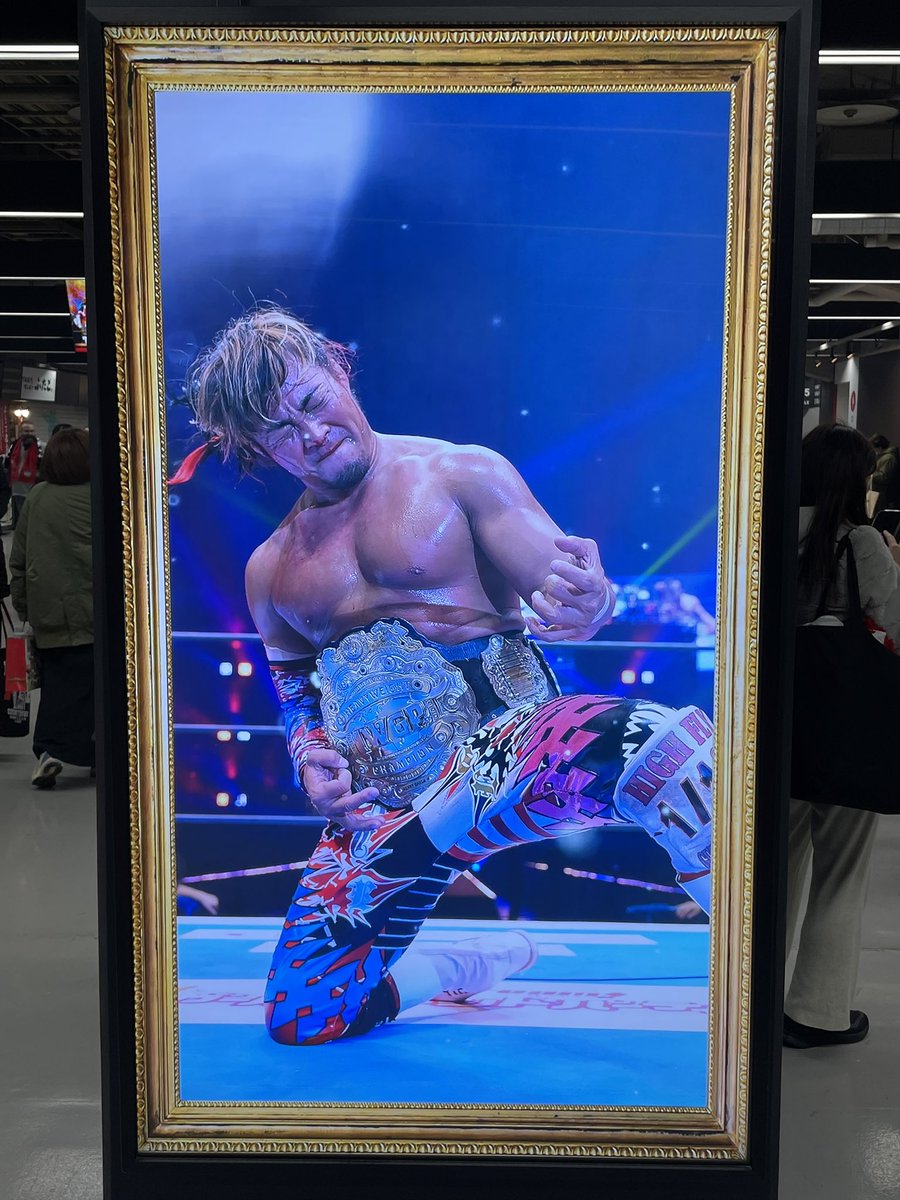 1329Aria's tweet photo. 明けましておめでとうございます⛩
昨日は東京ドームでプロレス初め！
棚橋弘至選手引退試合を観に行きました！
棚橋さん、本当にお疲れ様でした。
そして、ありがとうございました。
愛してまーーーす！！
#njwk20 https://t.co/HO0OopiVup