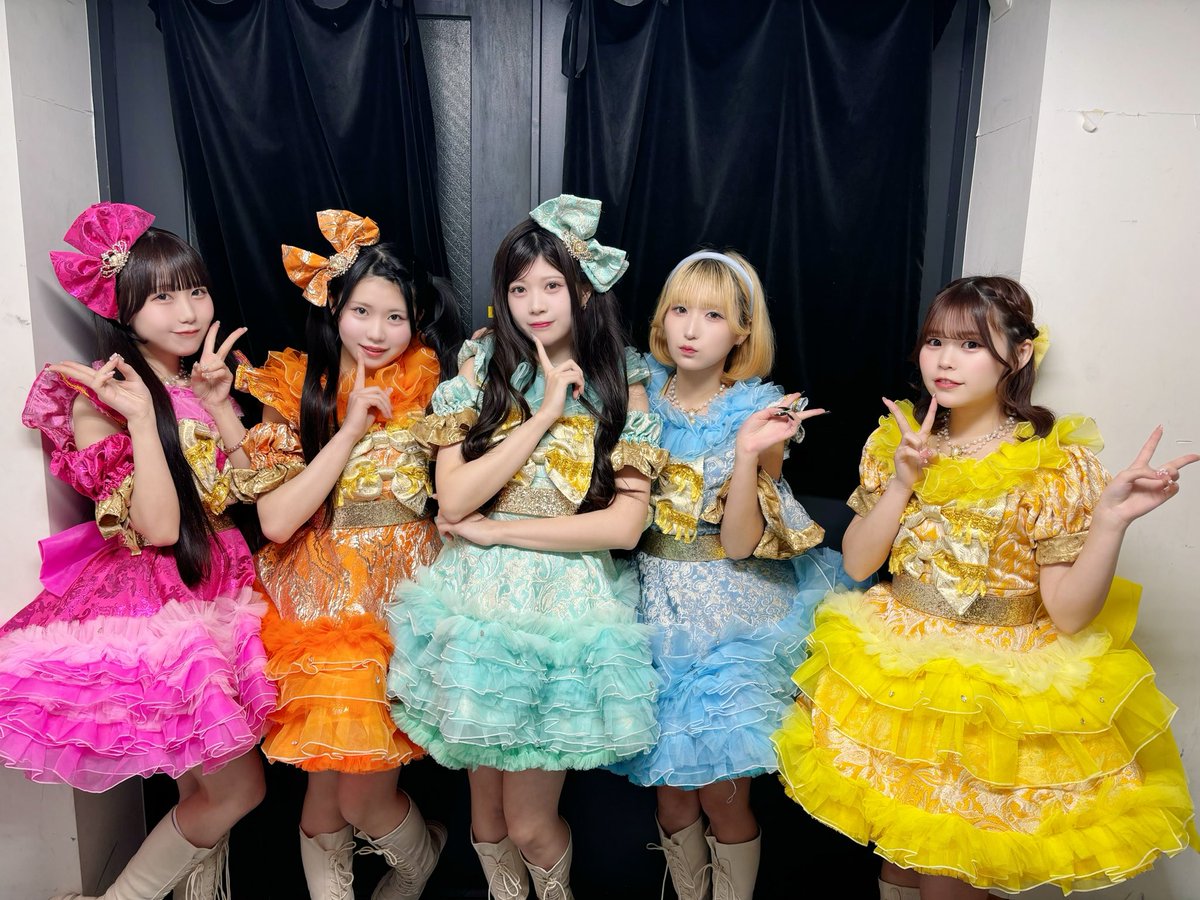 肯定解放！ありがとうございました❕ 5人でのライブドキドキしてたん