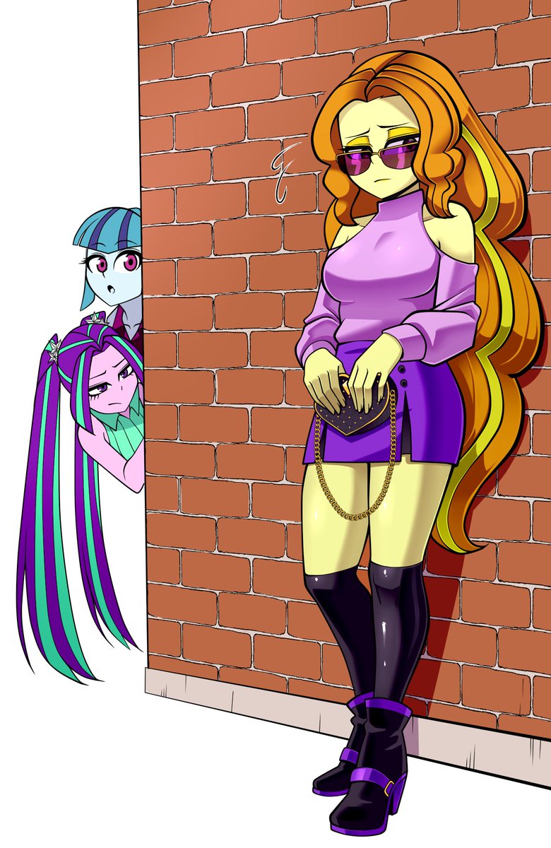 Secret Date~

Commission for: <a href="/Peel_a_na/">Peel a na ➡️ HarmonyCon 2026</a> 

#AdagioDazzle #EquestriaGirls