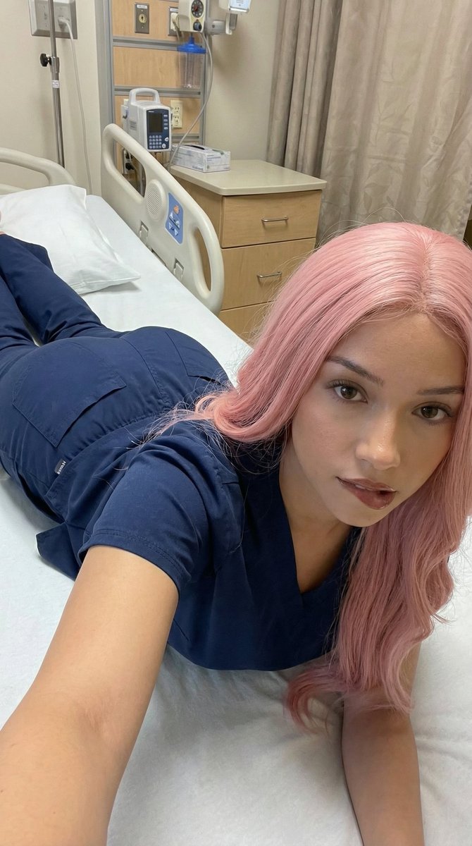 Bellathenurse's tweet photo. Would you date a nurse that looks like me? https://t.co/tGfQ5NtSLz