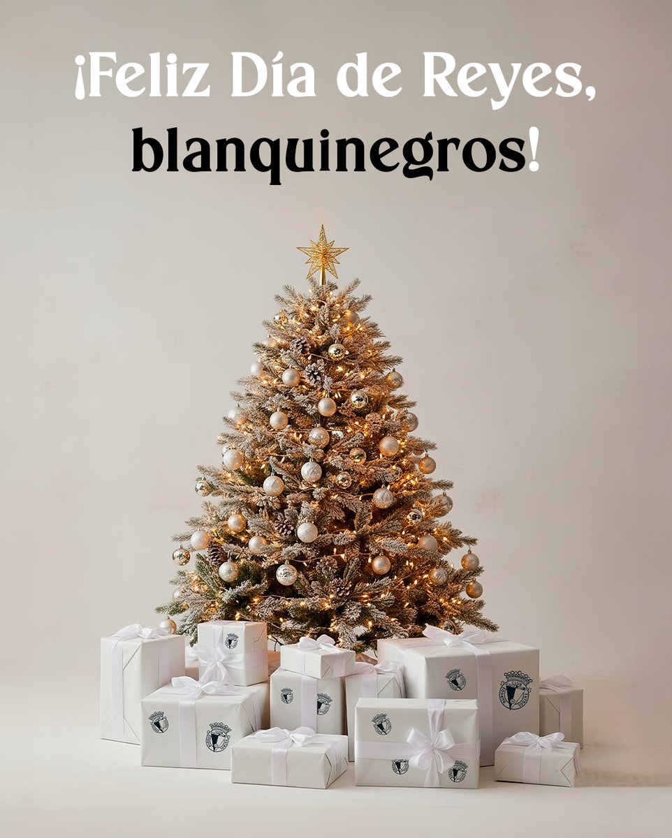 ¡Feliz Día de Reyes, blanquinegros! 🤍🖤

A ver qué regalos del BCF os han dejado SS. MM. los Reyes Magos 👇🏻👑

#BurgosCF