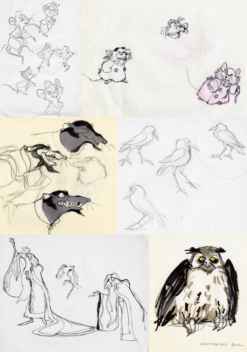 The secret of NIMH concept art by Don Bluth 