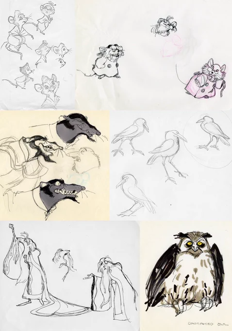 The secret of NIMH concept art by Don Bluth 