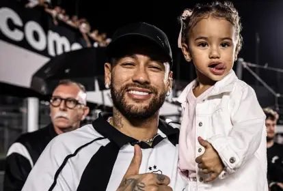 Você pode dizer o que for do Neymar, mas não tem como negar que a filha dele é a coisinha mais fofa do mundo 🥹😍