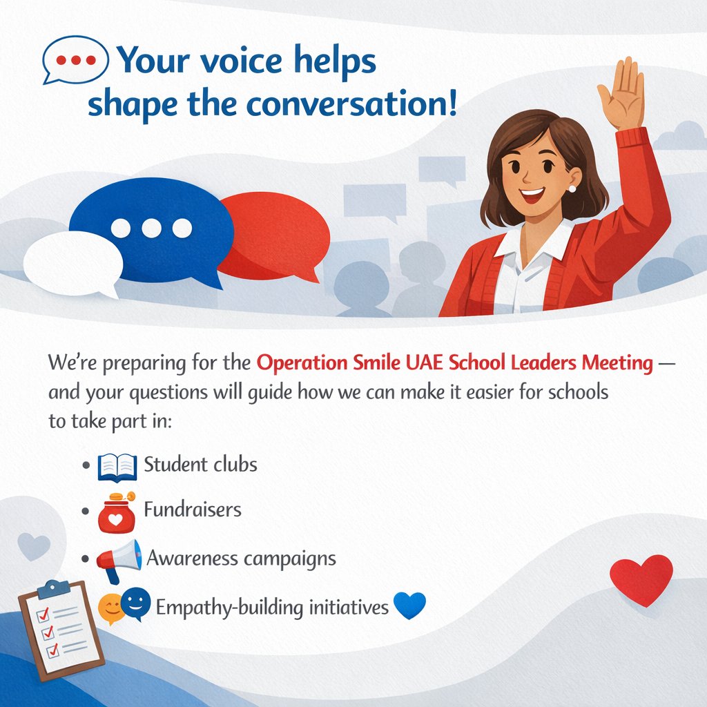 Operation Smile UAE tweet media