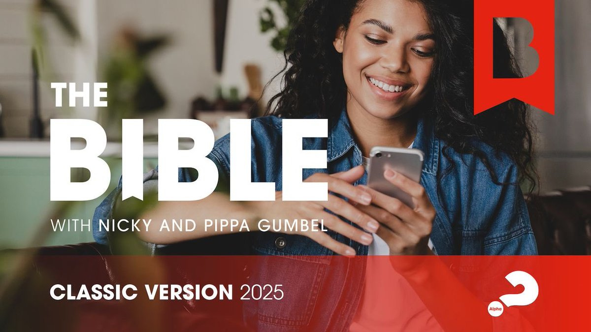 buck342's tweet image. I finished the The Bible with Nicky and Pippa Gumbel, Classic Version, 2025 Bible reading plan from @YouVersion! Check it out here: bible.com/en/reading-pla…