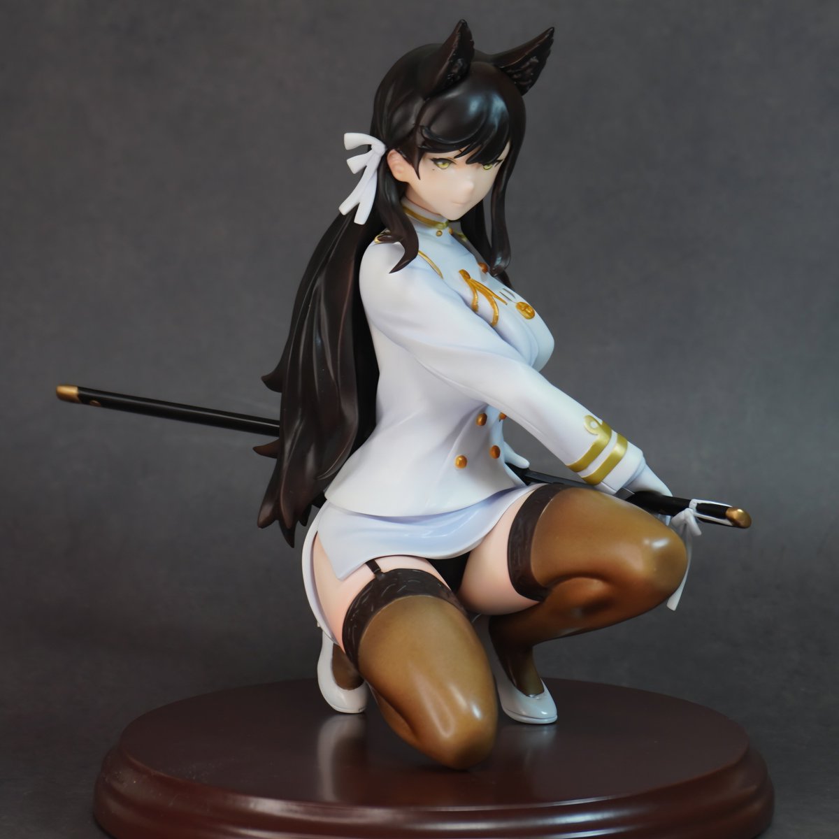 硫黄泉(@zenkoCY25E )さん原型のアズレン愛宕のガレージキット完成しま