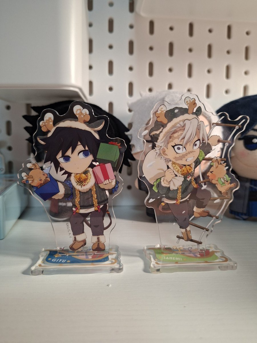 yun_naarinp's tweet image. สแตนคริสต์มาสคือน่ารักจริง ม้อบแม้บมาก ฮือออ🥺🫶✨️ //พี่สาได้มาจากดวงล้วนๆ อุดปากกรี๊ดในอนิเมท