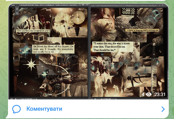 хочу десь шось писати та твітити але не хочу робити це в твіттері тому воскрешаю мій телеграм канал і запрошую кому цікаво t.me/+ew67GnHviH85Y…
прямо зараз пощу віпки на нові фотошопи які зараз роблю