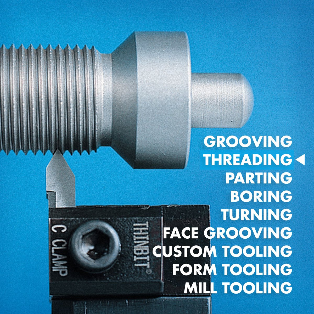 thinbit's tweet photo. Threading
Internal and External 60° and Acme Profiles. Minimum bores start at .077”. Solid carbide and insertable designs. 

https://t.co/NXVEMGhQdG

Are THINBIT® products made in the USA? Damn Right!

#thinbit #MadeintheUSA #cncmachining #manufacturing #cnclathe #tooling https://t.co/baMJDJuWNS