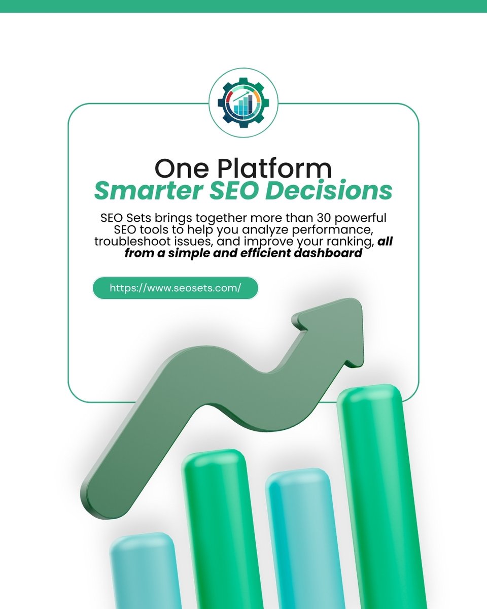 seo_sets's tweet photo. Powerful SEO doesn't have to be complicated ⚙️📊

With SEO Sets, you can manage keyword research, on-page audits, SERP tracking, and performance information all in one place, saving time and making smarter, data-driven decisions 🔍🚀

Designed for marketing professionals, business owners, and SEOs looking for clarity, speed, and real results 💡✨

Start optimizing today 🔗 https://t.co/CqXvAlhQ0H 
SEO Sets in action here ▶️ https://t.co/P3vO39TGPO 

#SeoSets #seoplatform