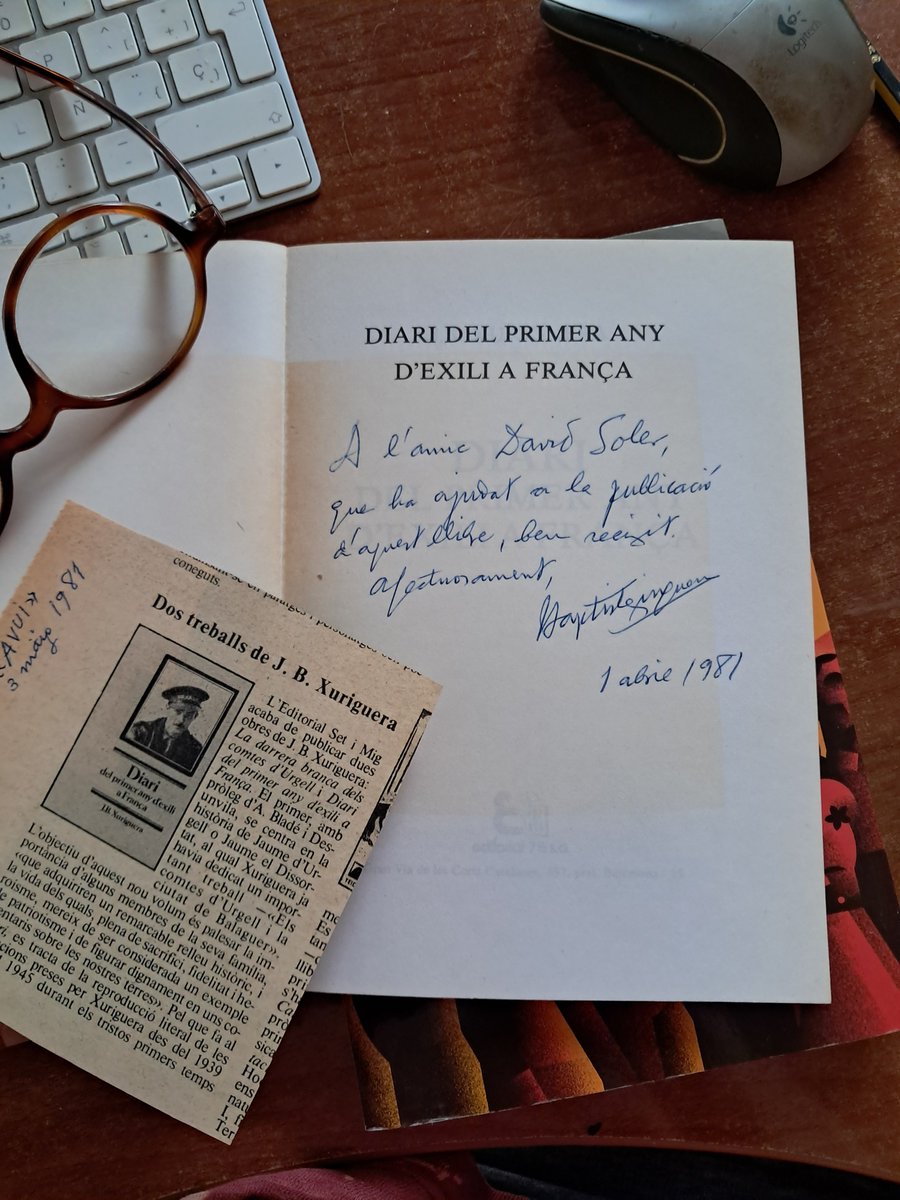 Els llibres de vell sempre contenen  memòria...