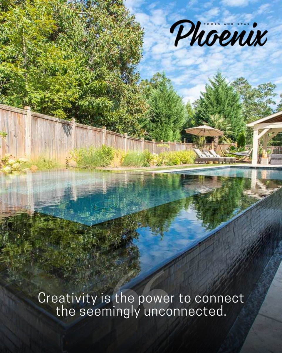"Creativity is the power to connect the seemingly unconnected." — William Plomer.
.
.
#pool #spa #poolcontractor #customdesign #swimmingpool #pooldesign #luxurydesign #RiversideCounty #Temecula #PhoenixPools #PhoenixPoolsandSpas