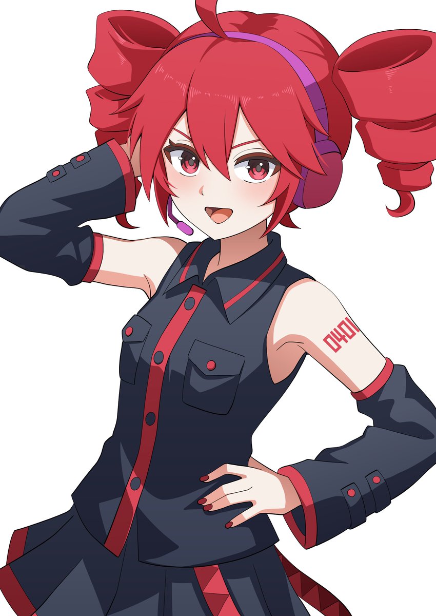 Re2edillust's tweet photo. #重音テト https://t.co/89ARllbiIG