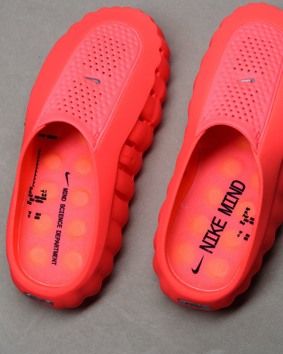 houseofheat's tweet image. Nike Mind 001 Mule Drops JAN. 8  🧠🌋😮‍💨

Details: hoh.news/hpBQDRH9