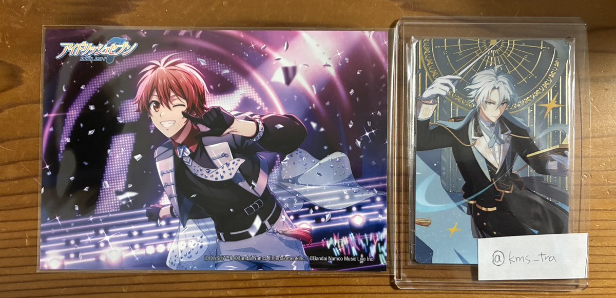 kms_tra's tweet photo. @Oneeyan_koko 夜分遅くに失礼します。ご快諾いただきありがとうございました！ブロマイドの写真およびフォローを失礼致します。この度はどうぞよろしくお願い致します。 https://t.co/iCeoX7g2t5