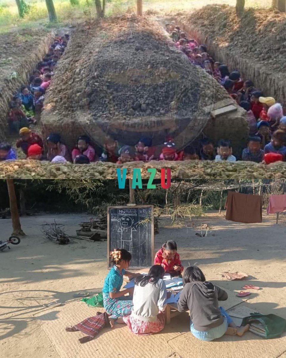 Swehnin8's tweet photo. ကမ္ဘာကြီး, ခင်ဗျားယုံချင်မှယုံမယ်။ ဒါက ၂၁ရာစုရဲ့ အညာက တကယ့်ပညာရေးဗျ🇲🇲
#WhatsHappeningInMyannar
#PleaseHelpMyanmarPeople https://t.co/a8DKtIhWDy