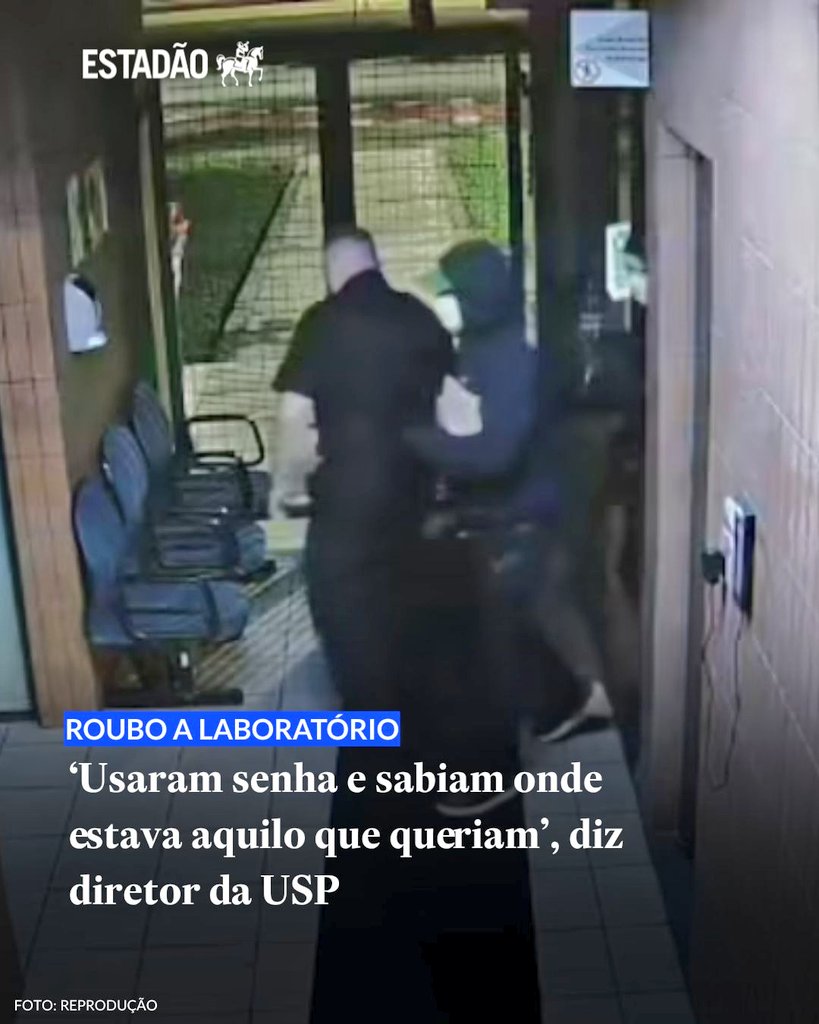 Isso aqui está passando batido e ninguém dando a mínima: bandidos entraram na USP com senhas e acessaram laboratórios de pesquisas avançadas, roubando várias delas.
Os criminosos levaram softwares e dados com pesquisas inéditas do Instituto de Engenharia da Universidade.