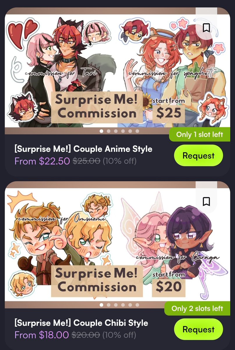 ♡Any interactions appreciated♡

I'm opening my coms with New Year Sale, they are currently 10% off!! Grab yours fast before the slots gone <3

There's discount (10k offs) for local too only for 1 slot! please DM me if interested ✨

🔗Vgen below

#VGenComm #artidn