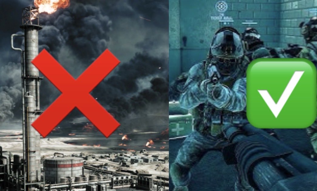 DEMONADE342324's tweet photo. @Battlefield Remove the (Operation Firestorm map) Add the Metro! Firestorm boring…. https://t.co/C4QYKKypNR