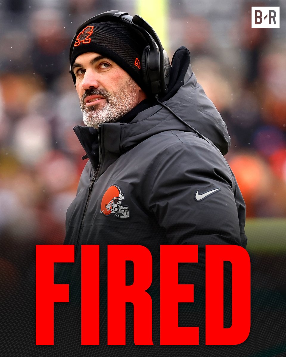 BleacherReport's tweet image. Breaking: Browns have fired Kevin Stefanski, per @AdamSchefter