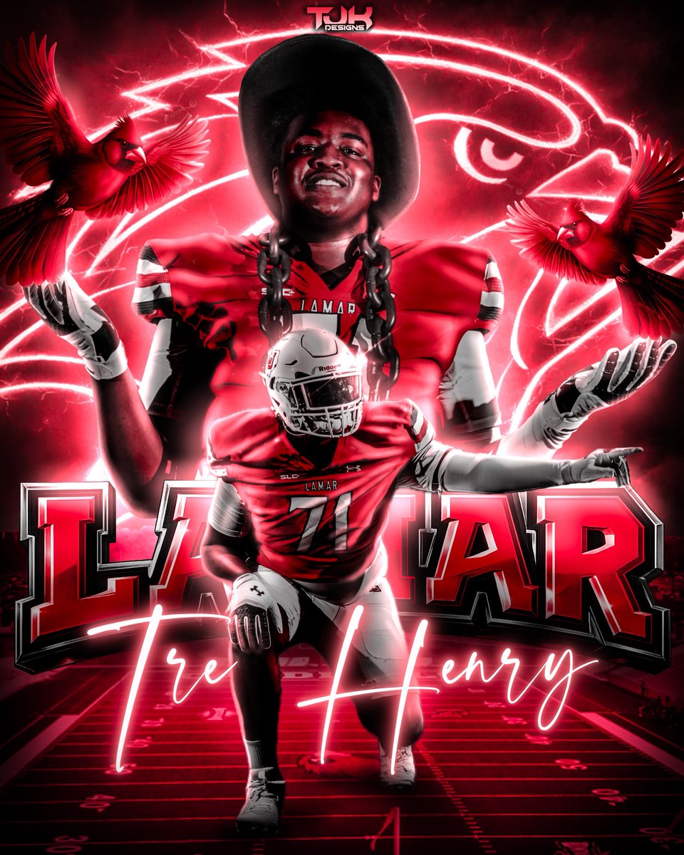 Treaden henry/6'6/315/LT/RT/Guard tweet media