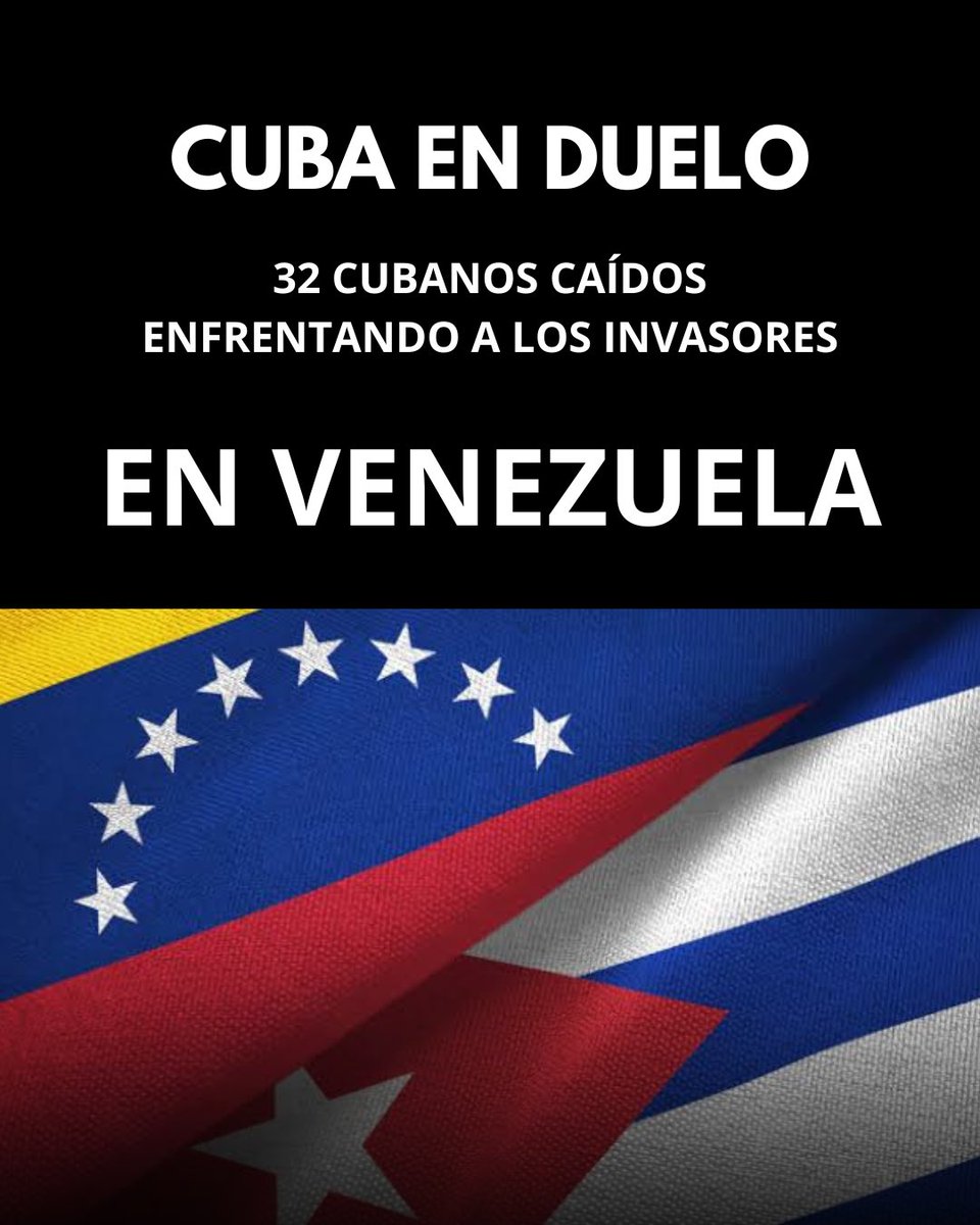 ElNecio_Cuba's tweet image. Un cubano nunca huirá de su posición, nunca traicionará su deber, nunca evitará luchar contra el enemigo; nunca morirá solo, sino al lado de sus hermanos y nunca entregará su vida por dinero, sino por ideas que defiende al precio de cualquier sacrificio.

HONOR Y GLORIA CARAJO 🇨🇺