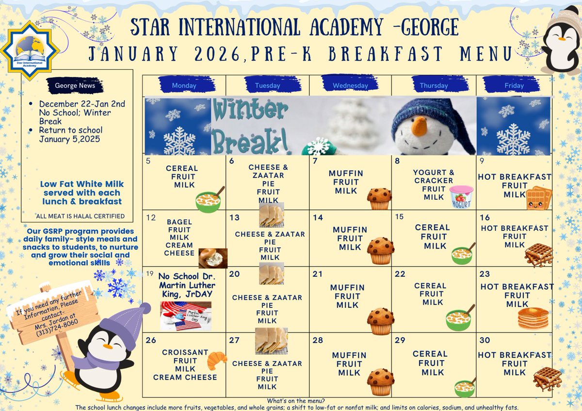 StarIntAcademy's tweet image. SIA-GEORGE JANUARY MENUS psqr.io/Dtm_aZHcGf via @ParentSquare