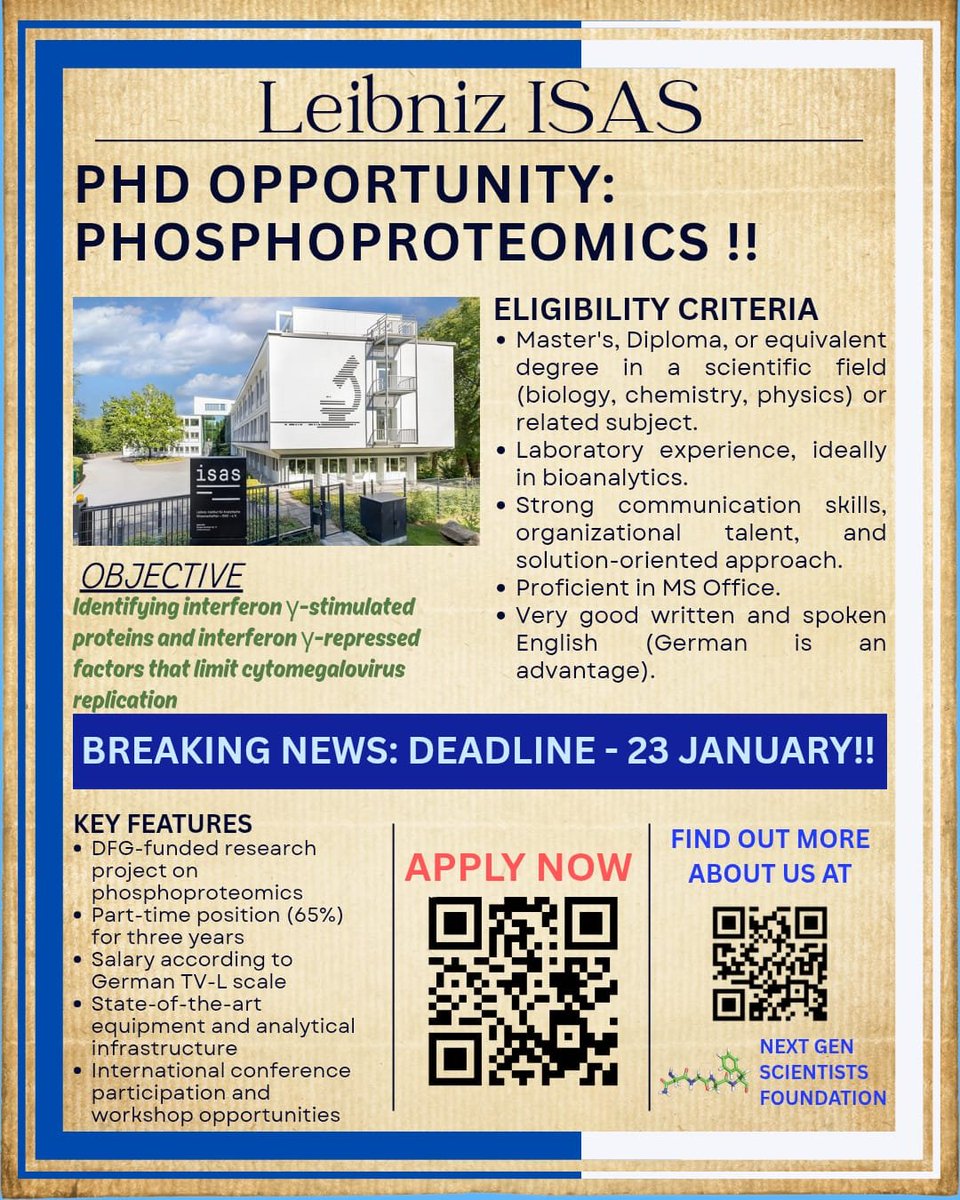 Next Gen Scientists Foundation tweet media