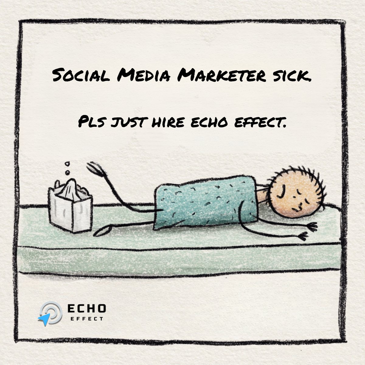 EchoEffectlLLC's tweet photo. This is what happens when the social media marketer has been sick since Christmas Eve.

Back to regularly scheduled strategy soon. https://t.co/IL71IGQ7Xo