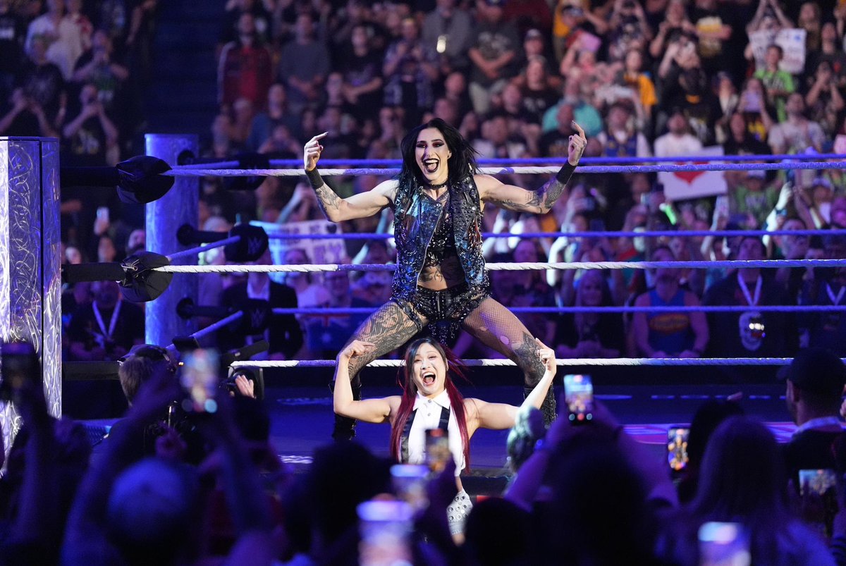 RheaRipley_WWE's tweet photo. Monday night #Rhiyo https://t.co/V6S2xt7x2n