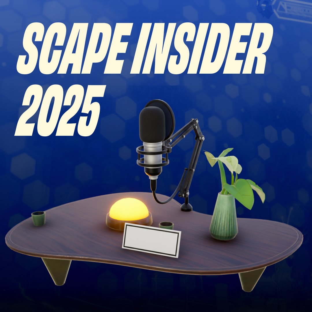 2025 was the year of foundation. 2026 is where we build on it. 🏗️

In the latest Episode of Scape Insider, We break down the revival of Scape Nexus, the chaos of our community events, and take a sneak peek into the 2026 crystal ball.

Come celebrate the wins and see what’s next
