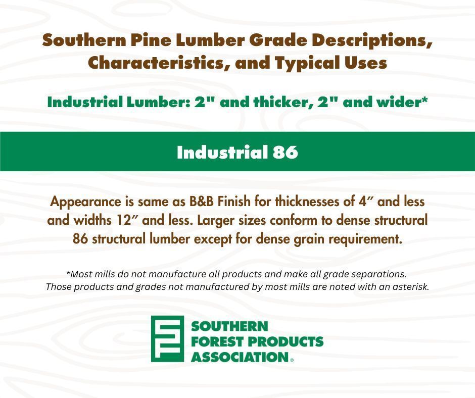 Do you know your Southern Pine products, grade descriptions, and characteristics, and typical uses? 

Learn more 👉 ow.ly/p9uu50R3z5Q

#southernpine #lumber #wood #lumbergrading #pine #sustainablebuilding #forestproducts #buildwithwood