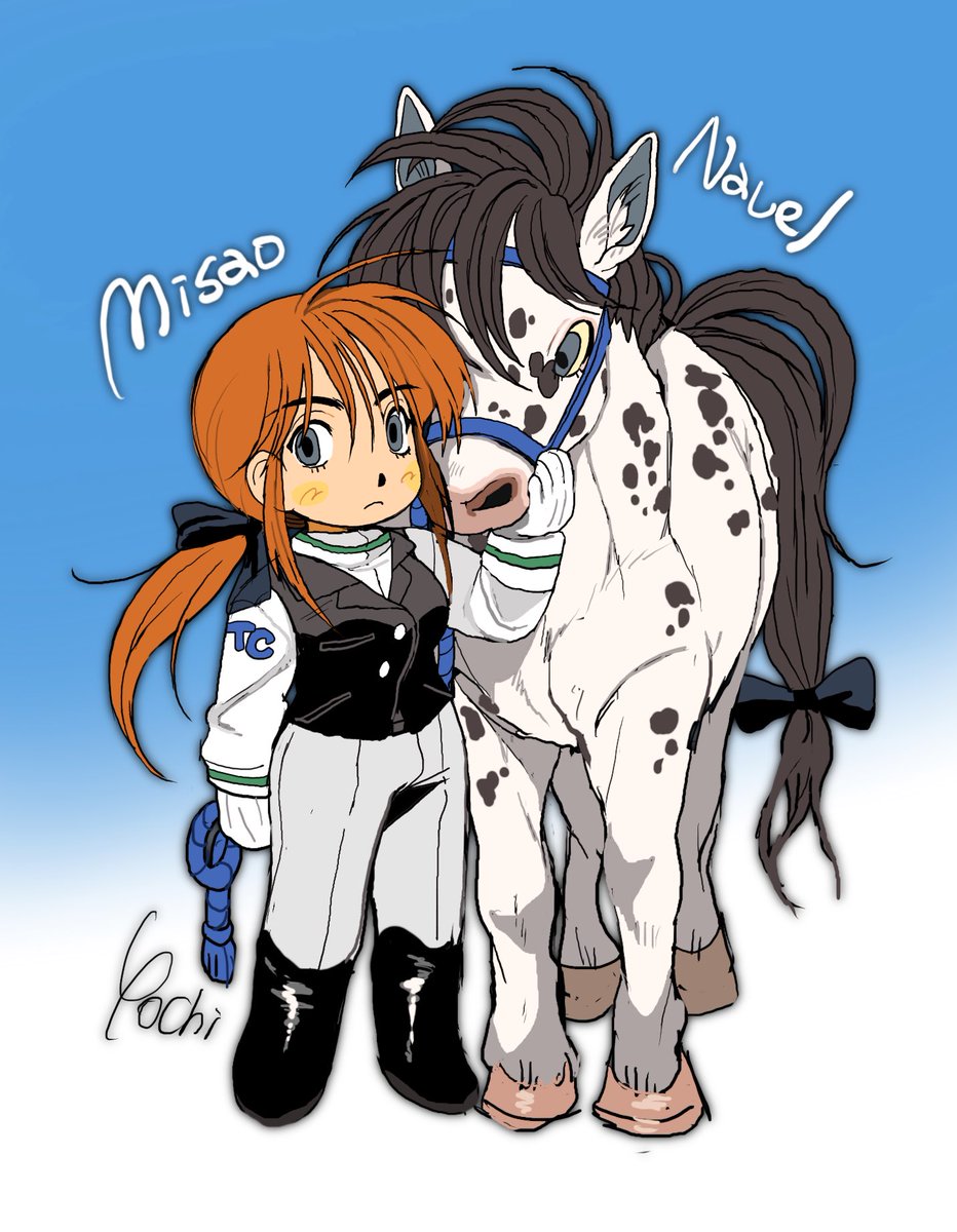 操とネーブルです(オリキャラ)