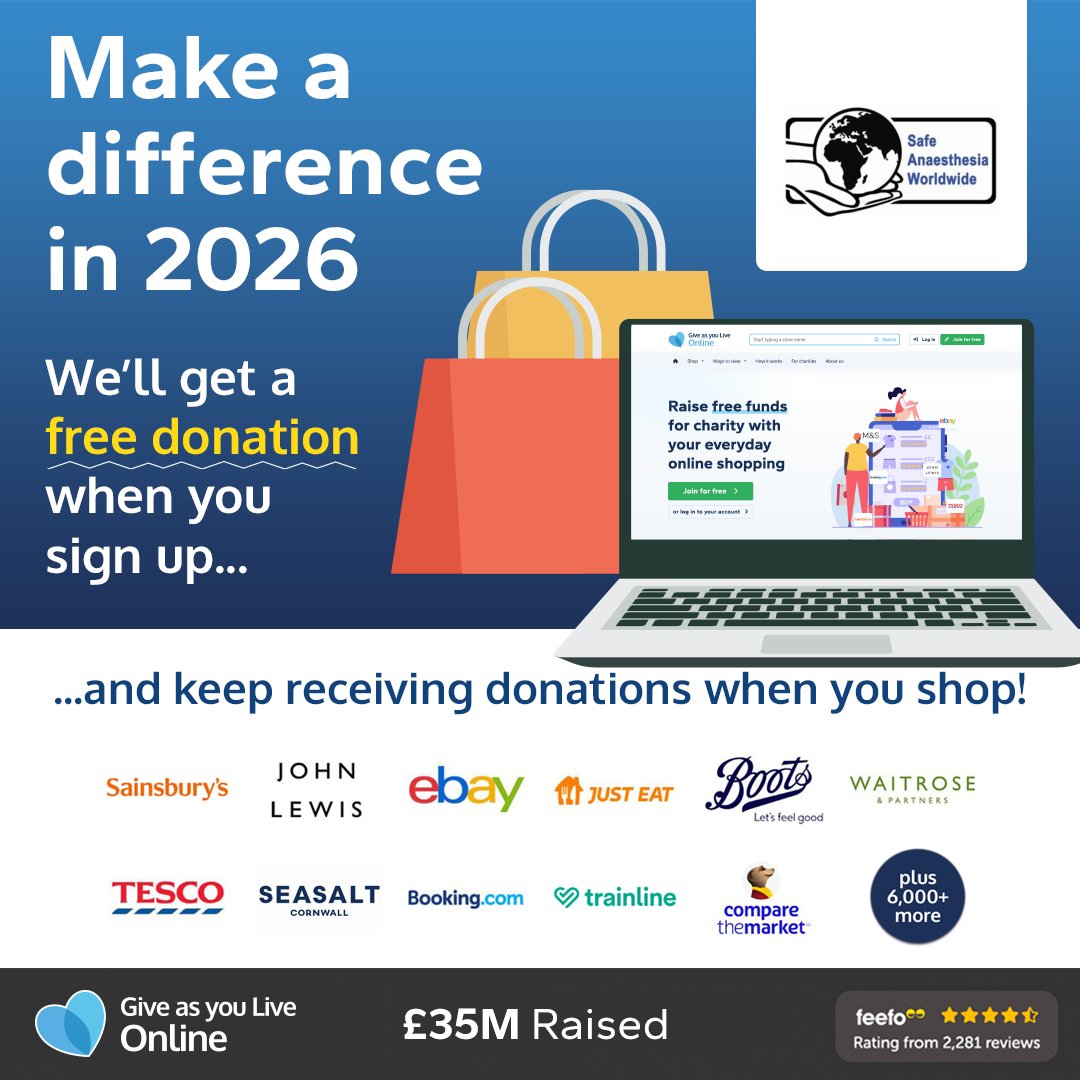 Safe Anaesthesia WW tweet media