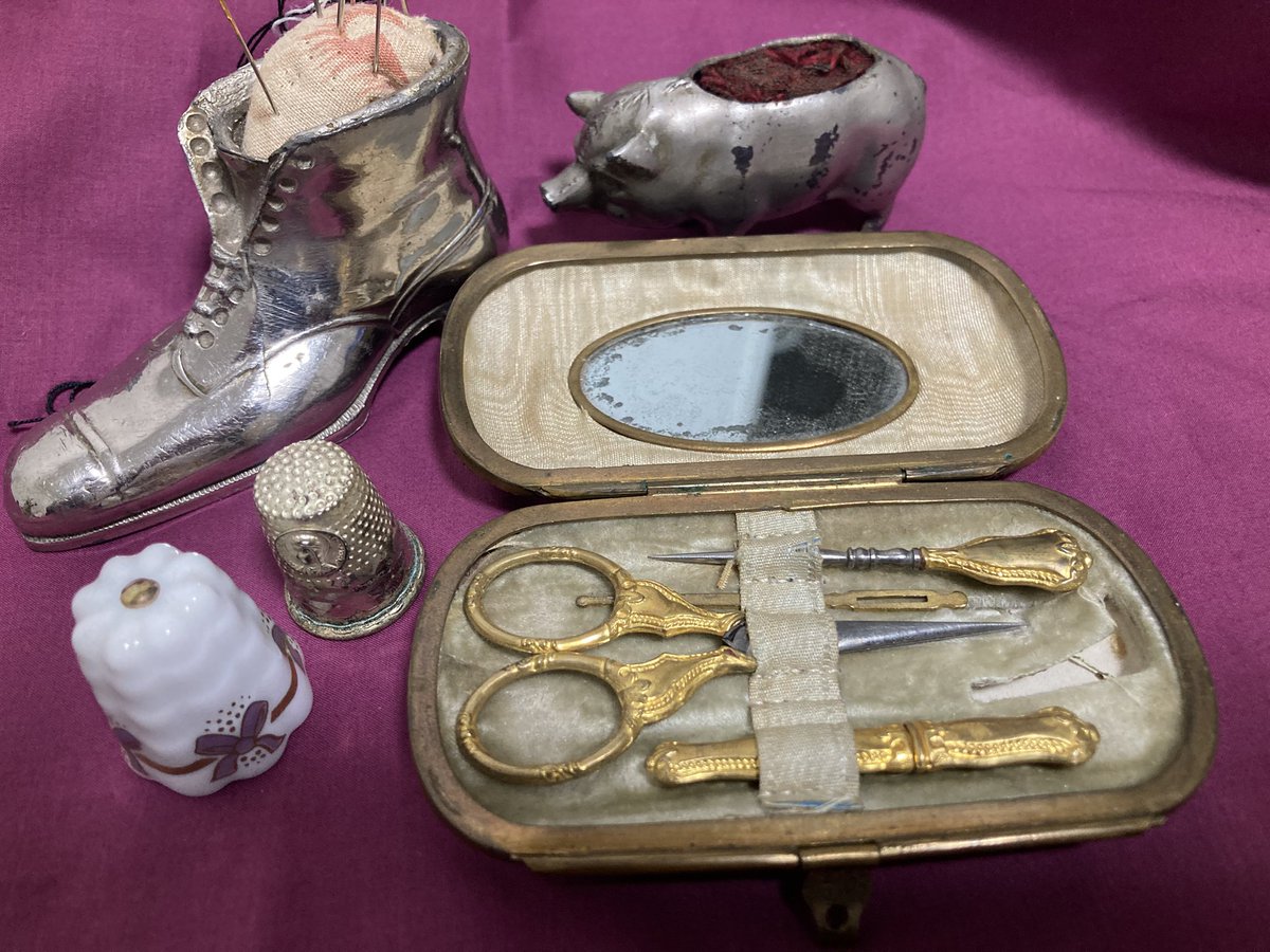 アンティークのソーイングあんまないけど コレクションみーてーーー