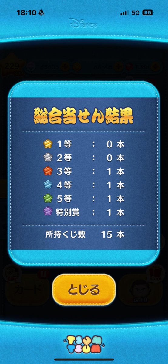 gintamaneed's tweet photo. 初めて特別賞きた気がする…！！！！！！
#ツムツム https://t.co/MDU6AnQFTs