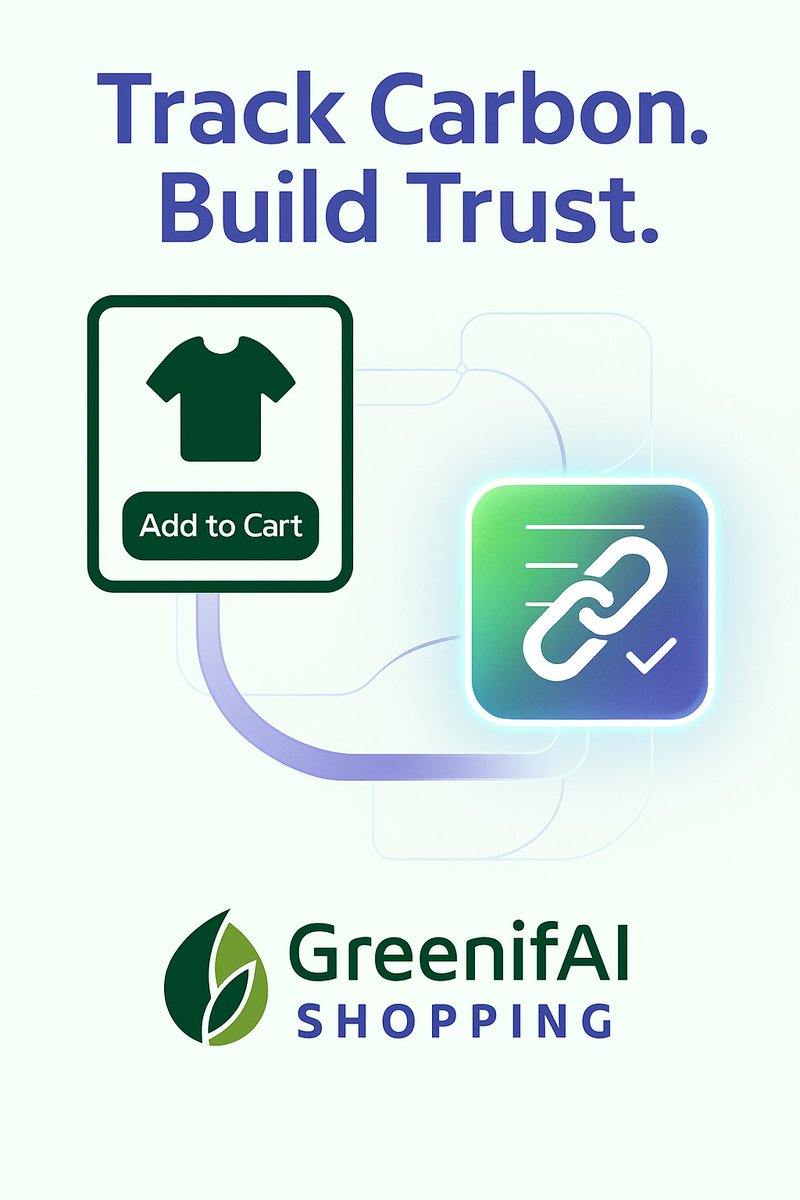 GreenifAI's tweet photo. Track Carbon. Build Trust.

It really is that simple. Show your customers you're committed to transparency with product-level #CarbonFootprintTracking.

https://t.co/fARwp19FCI

#Transparency #Ecommerce #GreenifAI https://t.co/gvXiqZyuh2