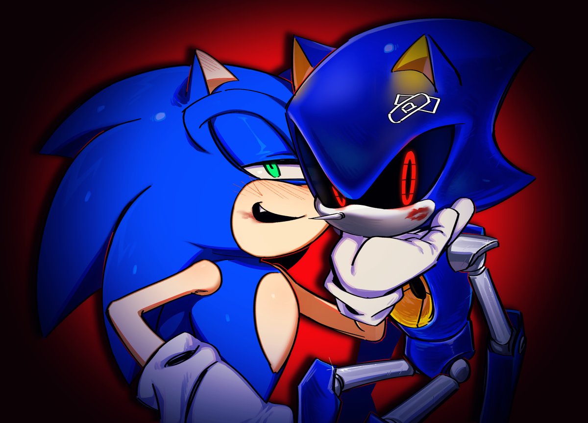 kou_sonic's tweet image. 뽀뽀하는 거