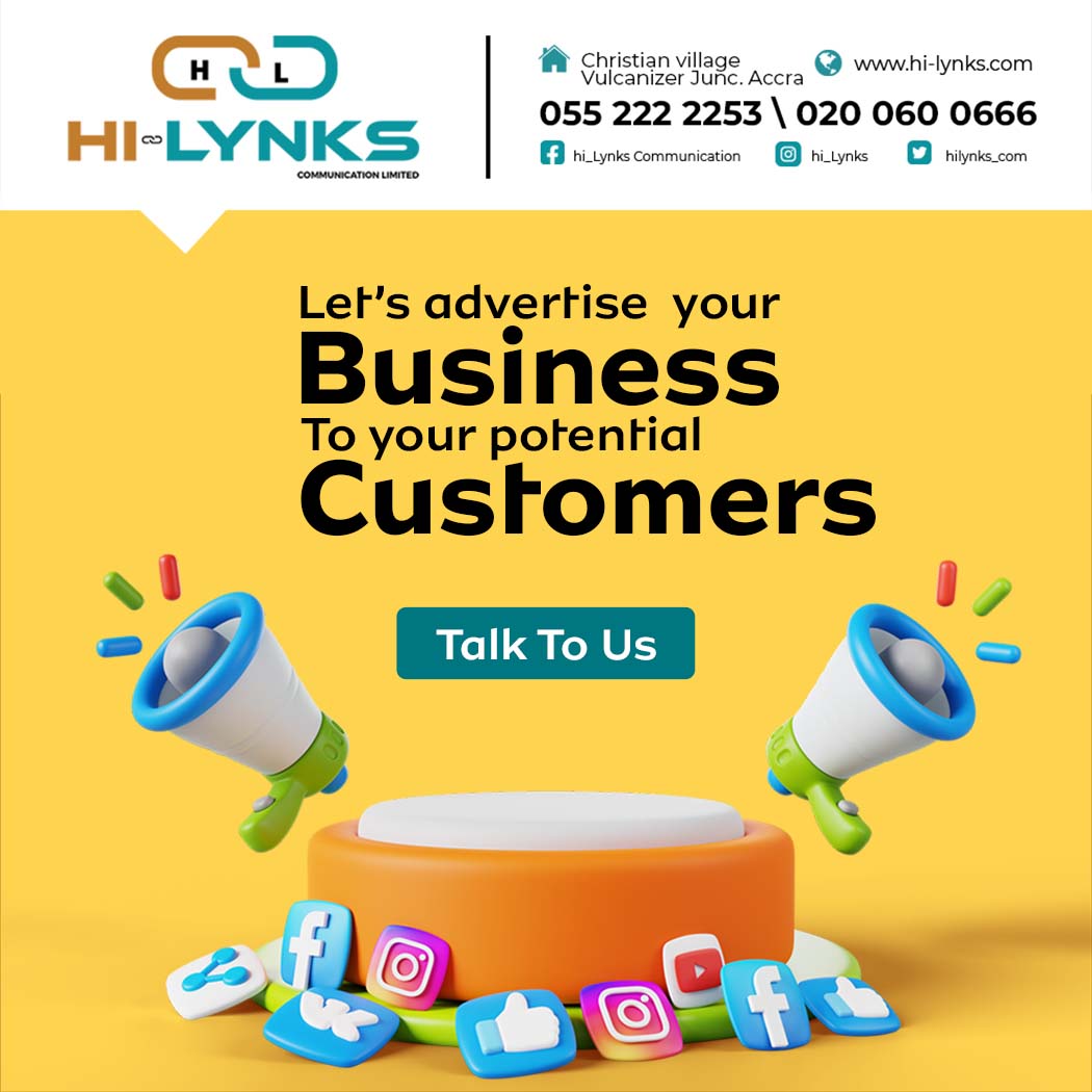 hilynks_com's tweet image. Let’s Advertise Your Business to the Right Customers
At Hi-Lynks Communication Ltd, we help brands cut through the noise and connect with their potential customers using smart, result-driven advertising strategies.

#HiLynksCommunication #BusinessAdvertising #BrandPromotion