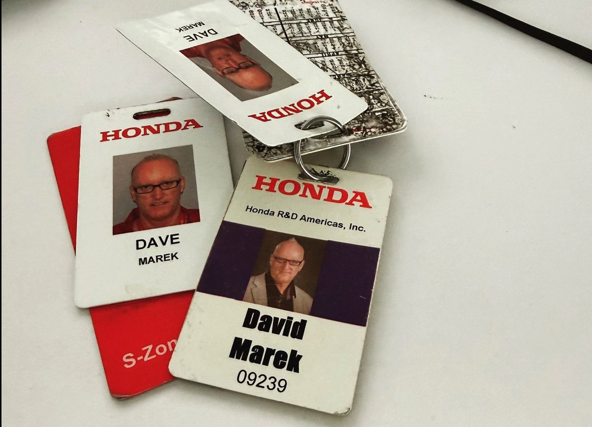 CarDesignNews's tweet photo. Dave Marek has retired from Honda.
He represents an endangered species in these rapidly-changing times: A "lifer"- a designer that has spent his entire career at one OEM or studio.
Read about his career here: https://t.co/r1uPXHfJaw
#DaveMarek https://t.co/Ow8cc3IUXn